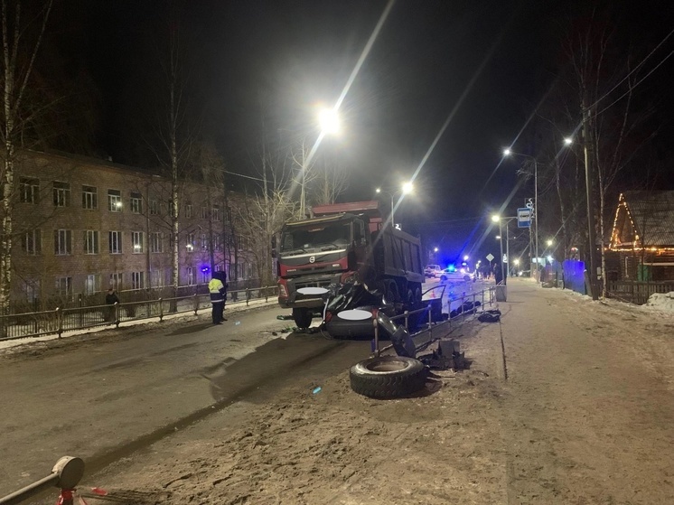 Подробности страшной аварии с двумя погибшими в Петрозаводске рассказали в ГАИ