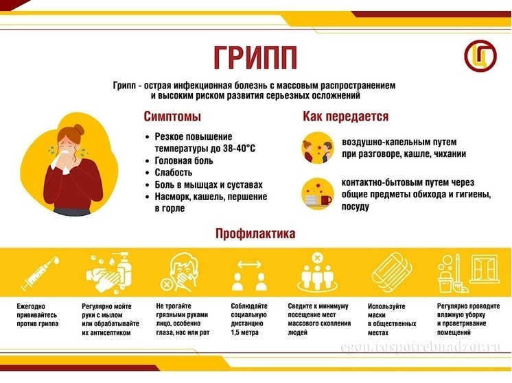 За неделю в Ростовской области заразились гриппом и ОРВИ более 12 тысяч людей