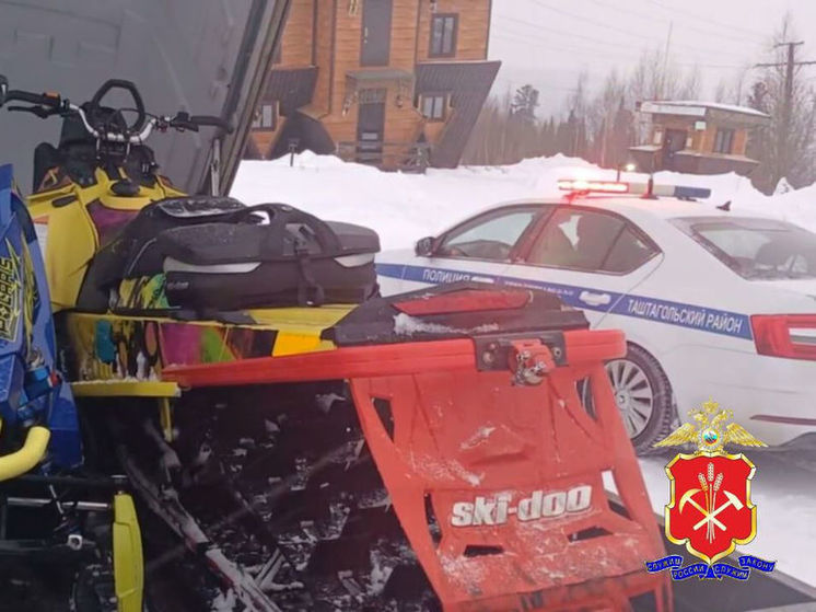 Бизнесмен из Шерегеша сполна расплатился за лихачей на снегоходах