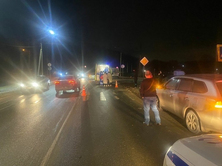 В Тульской области водитель иномарки сбил 15-летнего парня на пешеходном переходе