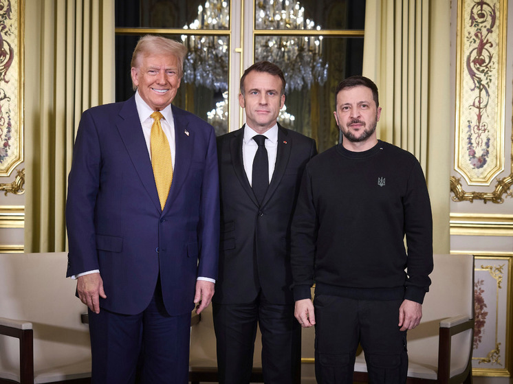 Reuters: Макрон и Зеленский проявляли осторожность на встрече с Трампом