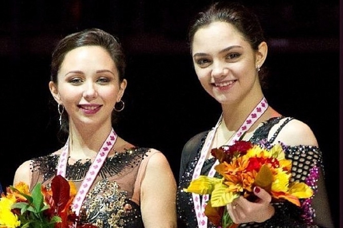 Подруги-фигуристки вспомнили Кубок Первого канала 2022 года