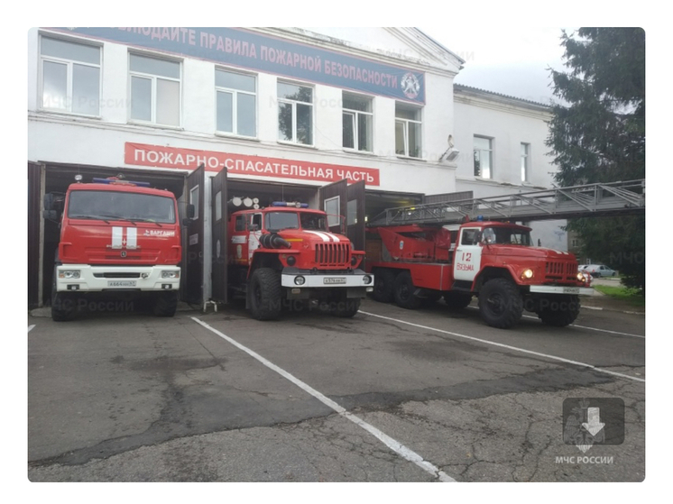 В Вяземском районе произошел пожар в дачном доме