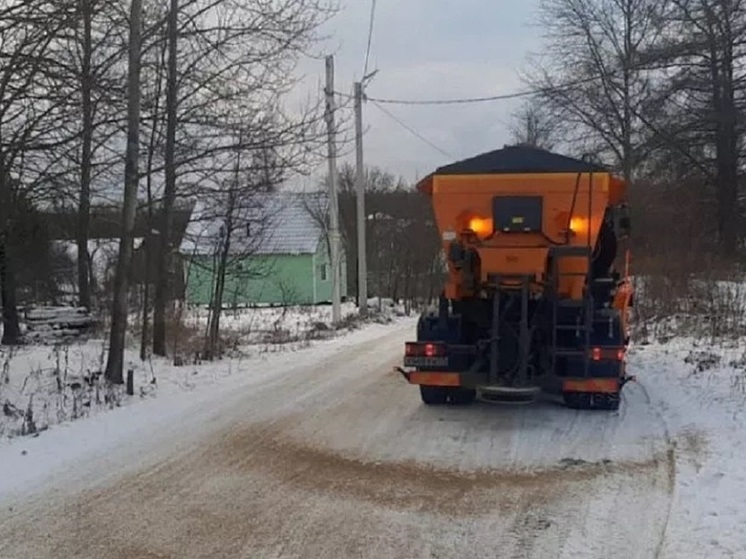 В Туле 13 декабря израсходовали свыше 540 тонн противогололёдных материалов