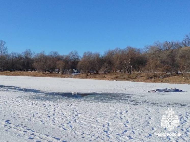 В Бурятии на реке Джида ушел под лед автомобиль, водитель погиб