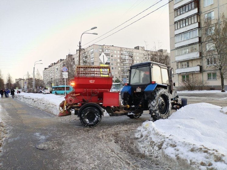 В Смольном рассказали, сколько времени нужно для очистки города от снега