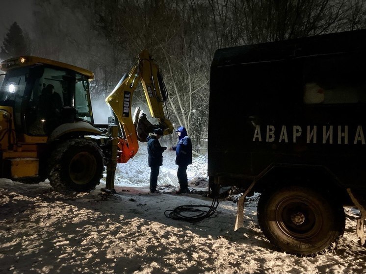 В Юго-Западном районе Чебоксар восстанавливают теплоснабжение домов после аварии