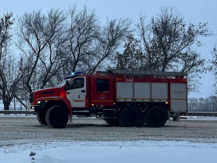 В Алтайском крае мужчину госпитализировали с отравлением после пожара в доме