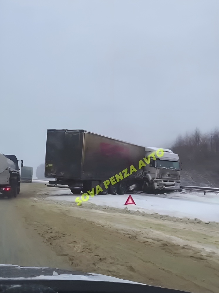 Снегопад стал причиной нескольких ДТП в Пензенской области