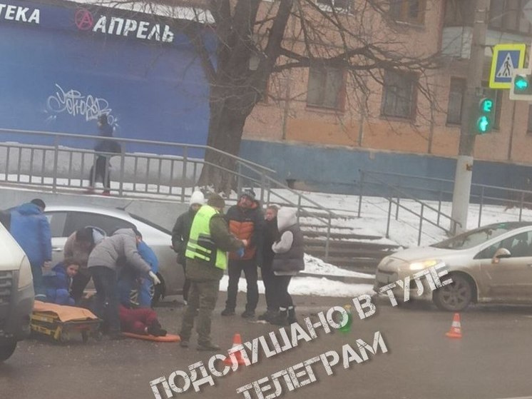  Женщину сбили на улице Металлургов в Туле