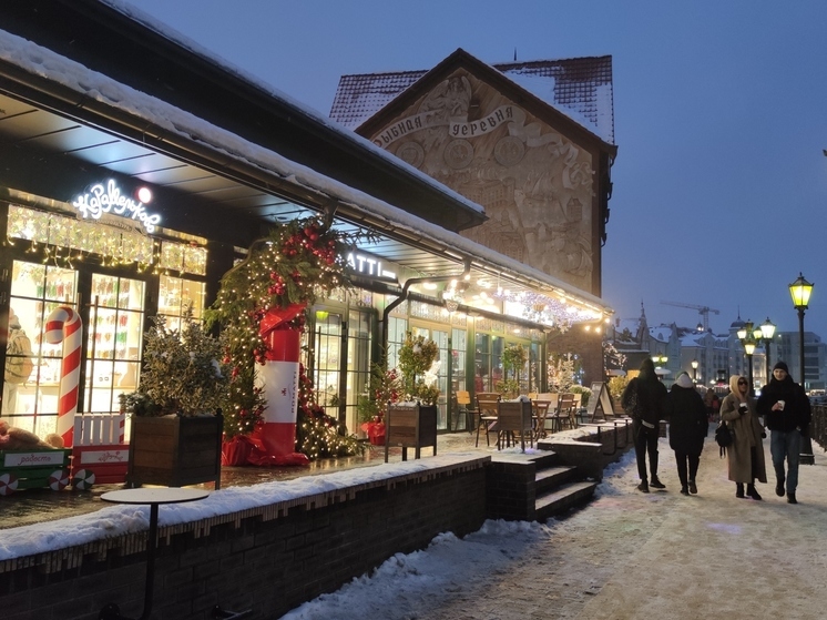 Калининград попал в топ-5 городов, которые пенсионеры выбирают для поездки на НГ