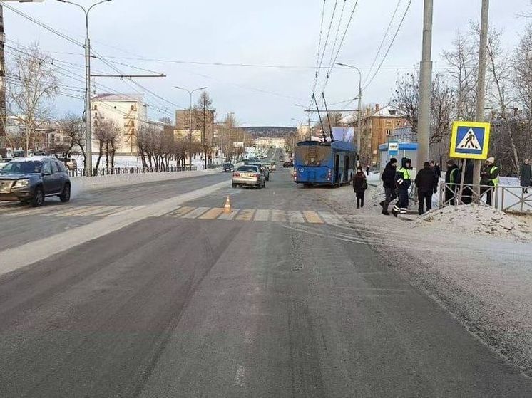 10-летнюю девочку сбили на переходе в Братске