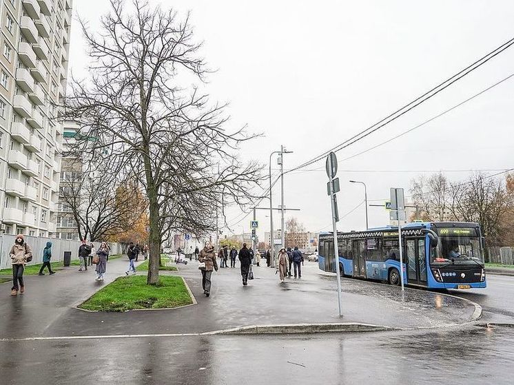 На юго-западе Москвы провели благоустройство улицы Миклухо-Маклая