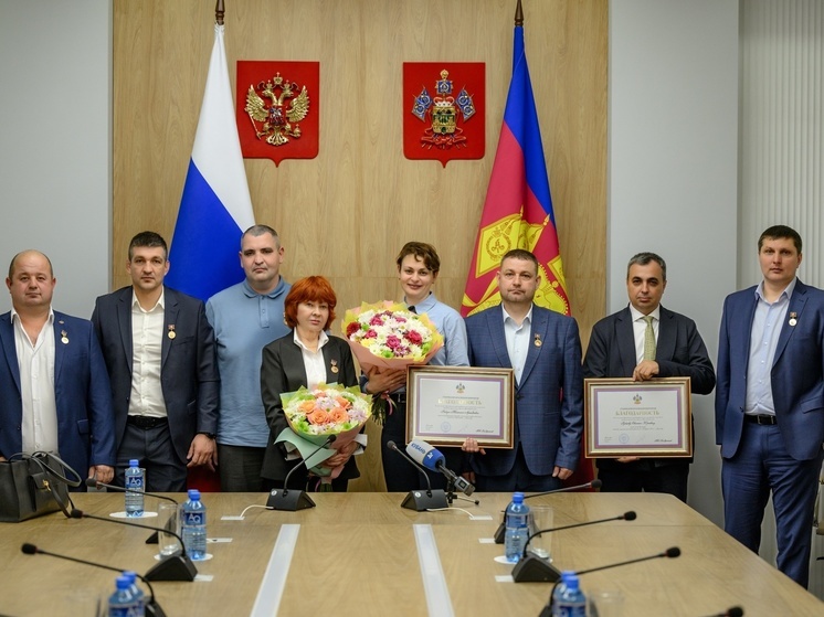 На Кубани наградили лучших строителей