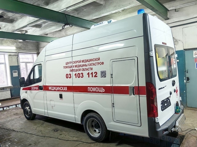 В Липецкую область поступила новая партия автомобилей скорой помощи