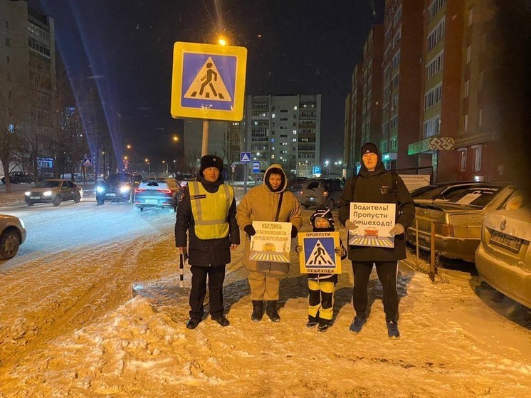 В Тюмени прошли рейды на «зебрах»