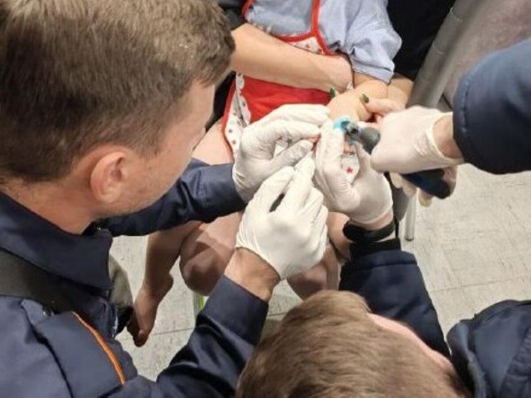 Палец мальчика 3 лет застрял в формочке для печенья в Подмосковье