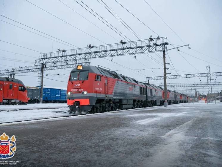 В Оренбурге презентовали новый локомотив