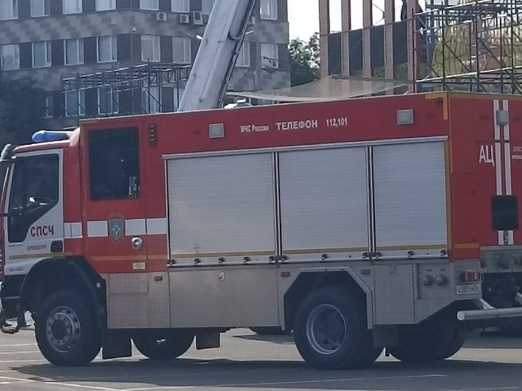 В Оренбургской области произошло шесть пожаров за сутки