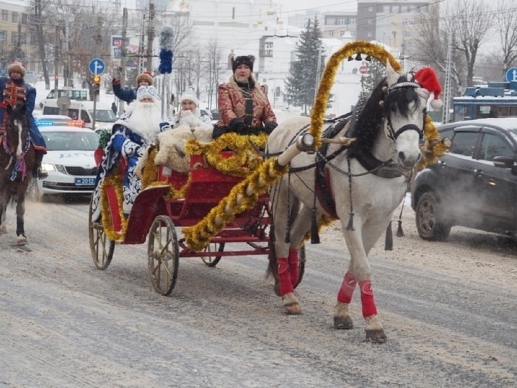 Известен маршрут кортежа Деда Мороза в Иванове