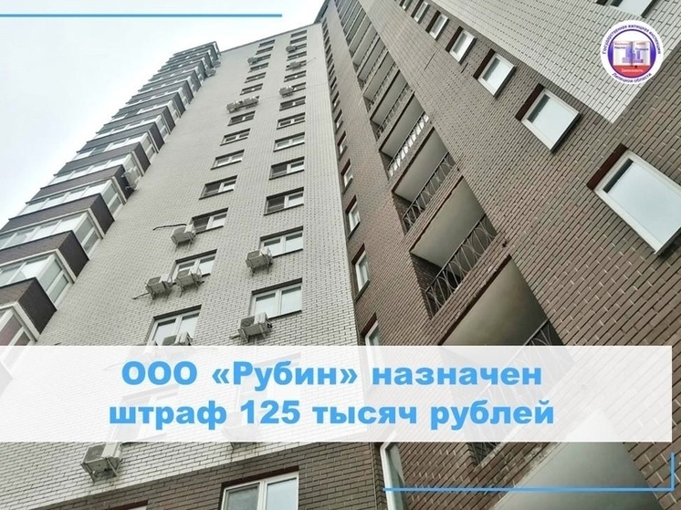 Липецкая Госжилинспекция оштрафовала УК «Рубин» за ненадлежащее содержание дома