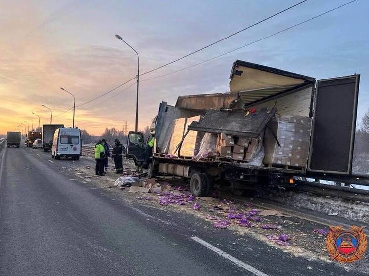 В Тверской области водитель грузовика вышел на дорогу и погиб