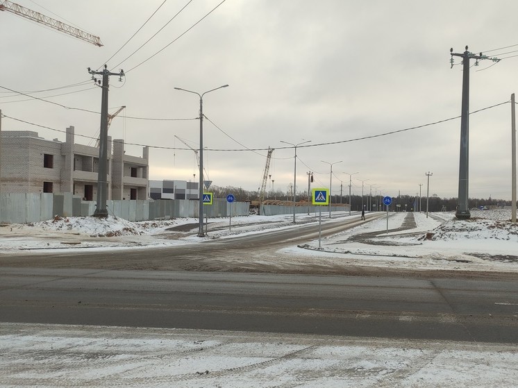Новая дорога вводится в эксплуатацию в Вологде