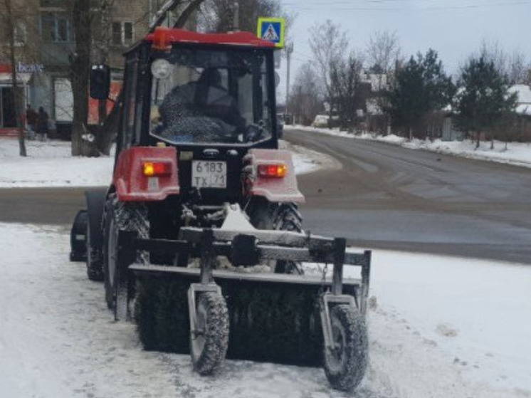 За сутки в Туле израсходовали 67,5 тонн реагента