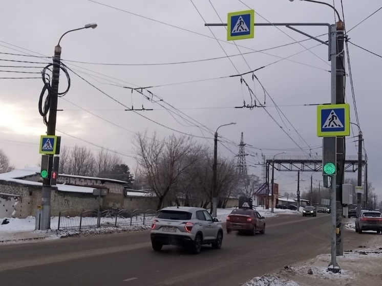 В Калуге появился новый светофор