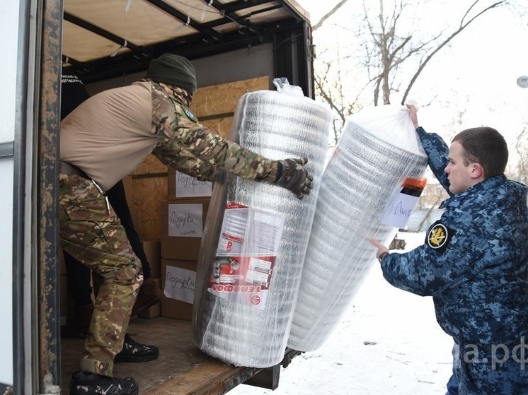 Вологда отправила на передовую новогодние подарки