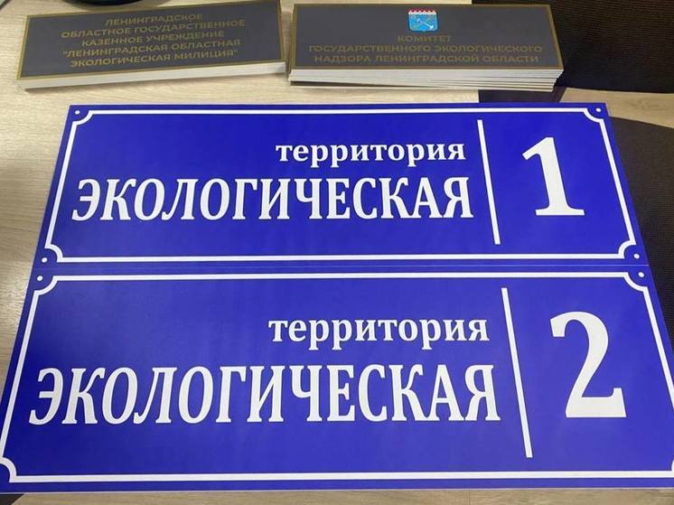 В Гатчинском районе выставили артефакты, изъятые у экологических диверсантов