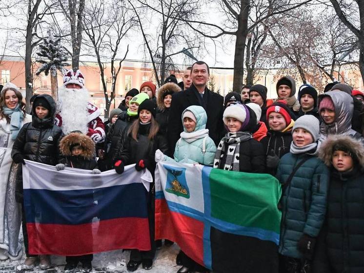 Юные спортсмены Херсонщины побывали на ёлке в Минспорта РФ