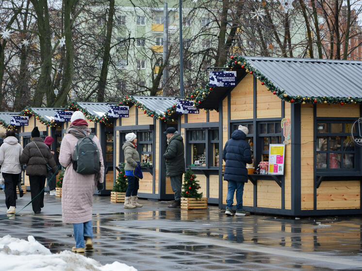 Новогодние ярмарки начинают свою работу в Нижнем Новгороде