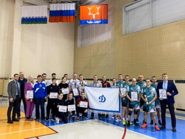 Победителем турнира по волейболу в НАО стала команда УМВД