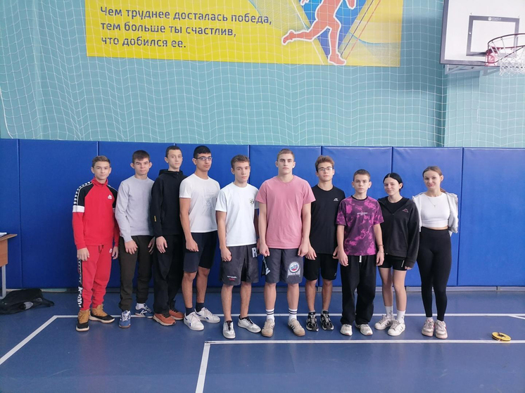 Ученики Дашковской школы Серпухова сдали нормы комплекса ГТО