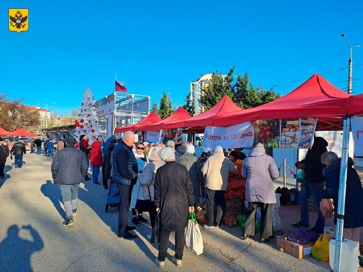 Херсонщина участвует в севастопольской предновогодней ярмарке