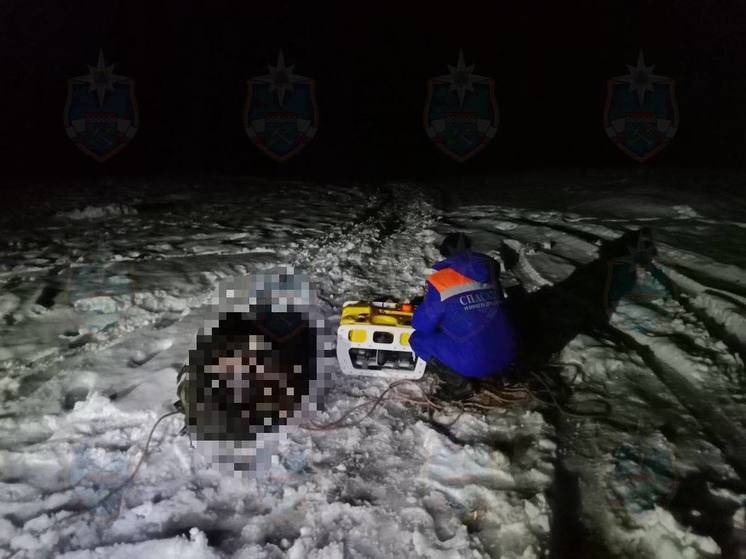 В Лужском районе рыбак провалился под лед Меревского озера