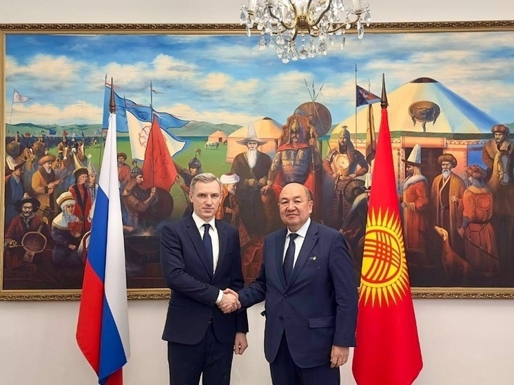 Состоялась рабочая встреча губернатора Смоленской области и Чрезвычайного и Полномочного Посла Кыргызской Республики в РФ