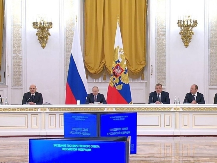 Губернатор Василий Анохин принял участие в заседании Госсовета