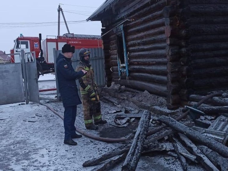 Во время пожара в Башкирии погибли супруги