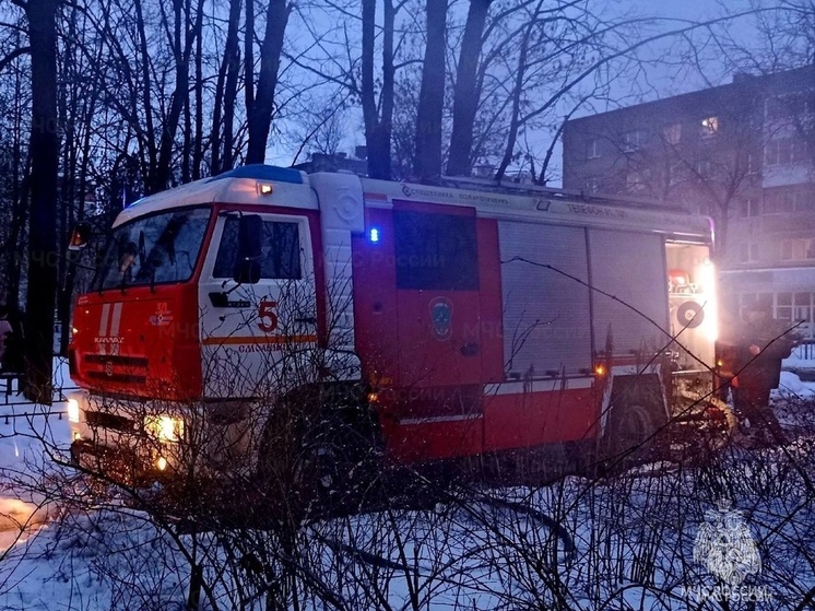 В Смоленске произошел пожар в общежитии