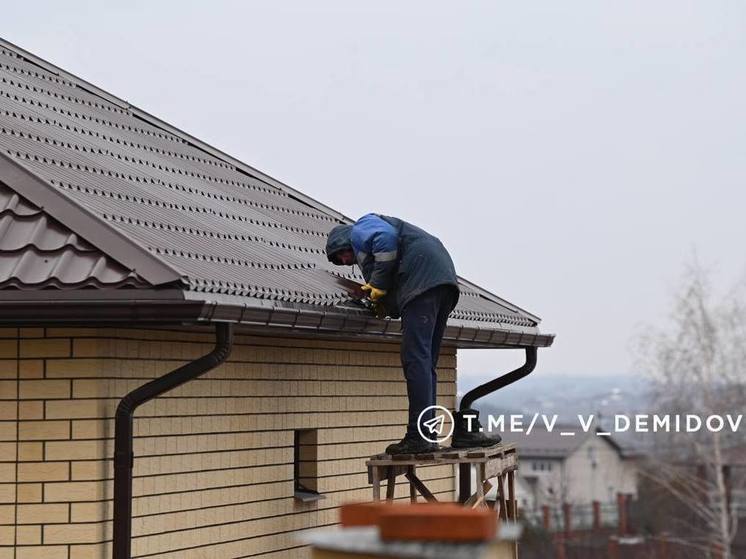 В микрорайоне ИЖС Белгорода продолжаются восстановительные работы