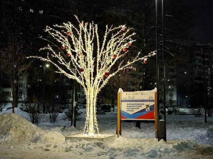 В администрации Самары сообщили, что в городе уже установили 6719 световых фигур