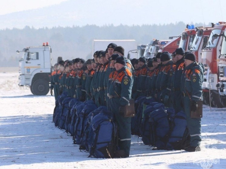 Спасатели выехали к сошедшему с рельсов поезду в Забайкалье