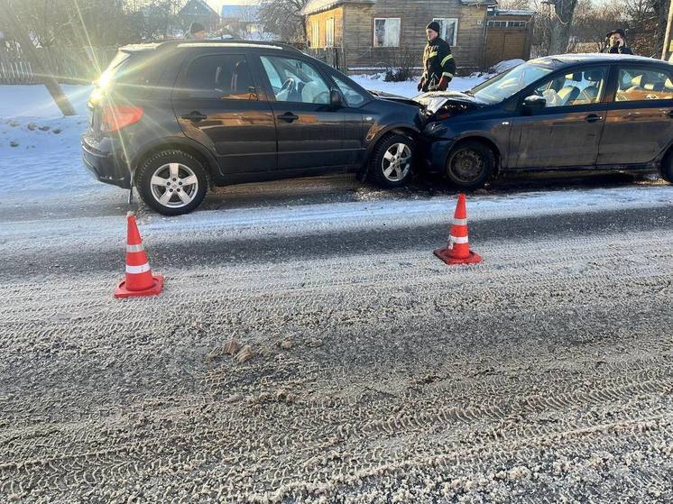 В Валдайском районе девушка на «Сузуки» отправила двух человек в больницу