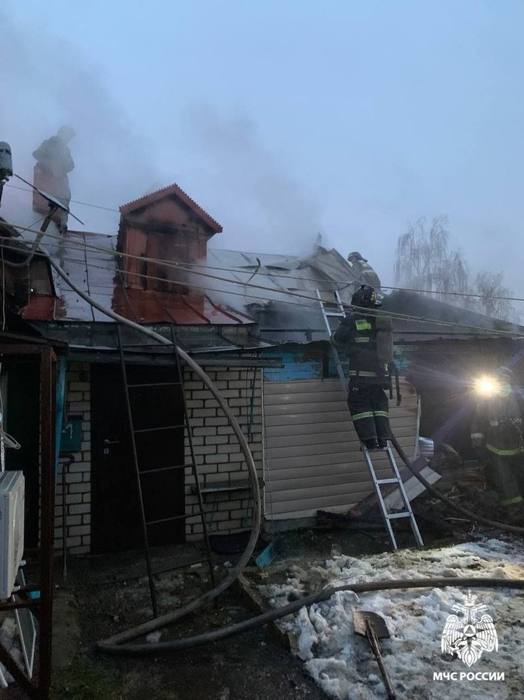 В Тамбове при пожаре на улице Московская пострадала трехлетняя девочка