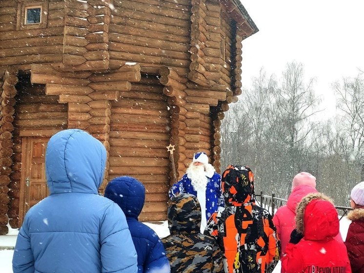 Деда Мороза заметили под Тулой