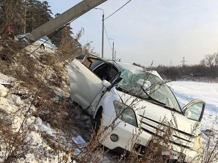 Автоледи разбилась в ДТП на Плишкинском тракте