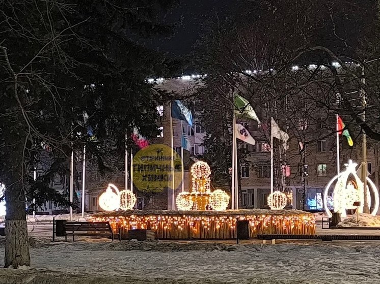 Новогодняя инсталляция напомнила жителям Химок мужской орган