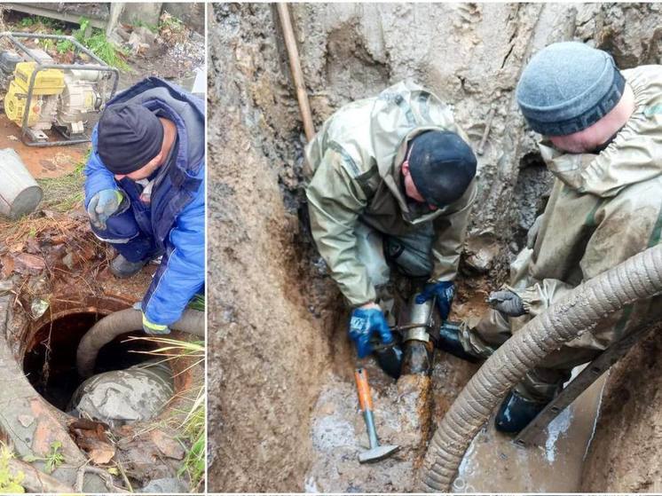 Леноблводоканал устранил 17 утечек за неделю в Енакиево и Юнокоммунаровске